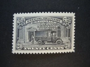 #E14 20c Mail Truck Special Delivery MNH OG XF-S #3d CV $45 "Includes New Mount" - Picture 1 of 3