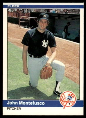 1984 Fleer #132 John Montefusco - Image 1 of 2