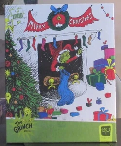 MERRY CHRISTMAS- THE GRINCH - Complete - GALISON PUZZLE - Picture 1 of 2