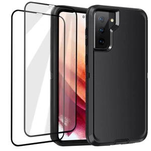 For Samsung Galaxy S21 5G Case Shockproof Heavy Duty Cover with Screen Protector - Photo 1 sur 14