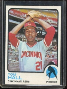 1973 Topps Baseball # 8 Tom Hall (NM) Near Mint - Picture 1 of 2