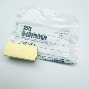 Válvula de retención neumática de latón Parker 003393002 serie 339, 3/8" NPT hembra - Imagen 1 de 3