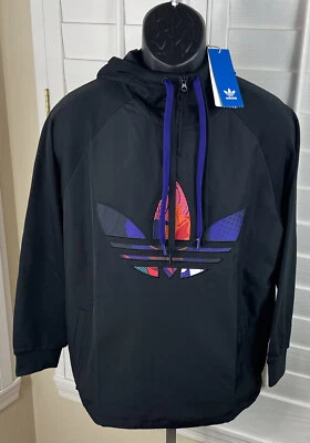 Adidas CNY Chinese New Year Colorful Trefoil Graphic Hoodie - GN4736 - Women’s S - Image 1 of 4