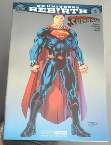 ⭐⭐⭐DC UNIVERSE REBIRTH SUPERMAN 1 • SDCC 2016 FOIL VAIRANT • NM+⭐⭐⭐ - Picture 1 of 4