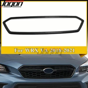 Marco de rejilla central parachoques delantero de carbono para Subaru WRX/WRX STI VA GT 2018-2021 - Imagen 1 de 10