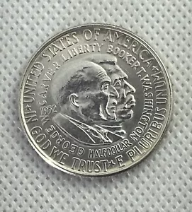 1952 Washington Carver Commemorative Silver Half Dollar #1 - Picture 1 of 2