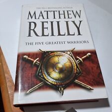 The Five Greatest Warriors by Matthew Reilly Hardcover Book Action Adventure 