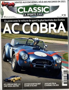 KLASSIKER UND SPORTWAGEN F S2 Nr.96 AC COBRA JAGUAR FRUA ASTON DB7 DE LOREAN DMC12 - Bild 1 von 1
