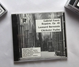 GABRIEL FAURE REQUIEM OP 48 LEONARD BERNSTEIN CHICHESTER PSALMS [NEW CD] - Picture 1 of 4