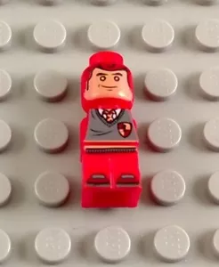 LEGO Red Harry Potter Hogwarts Gryffindor House Player Microfig - Picture 1 of 1