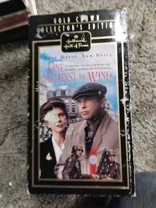 One Against The Wind VHS 1991 Biography Drama Judy Davis Sam Neill hallmark f133 - Picture 1 of 2