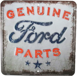 Genuine Ford Parts Nostalgia Sign - Picture 1 of 12