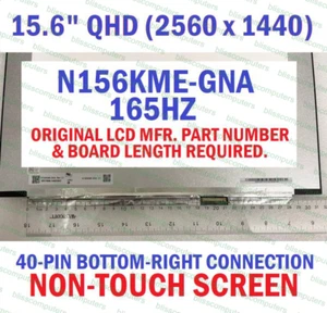 Display Asus ROG Zephyrus G15 GA503Q CMN N156KME-GNA CMN152A Screen - Picture 1 of 7