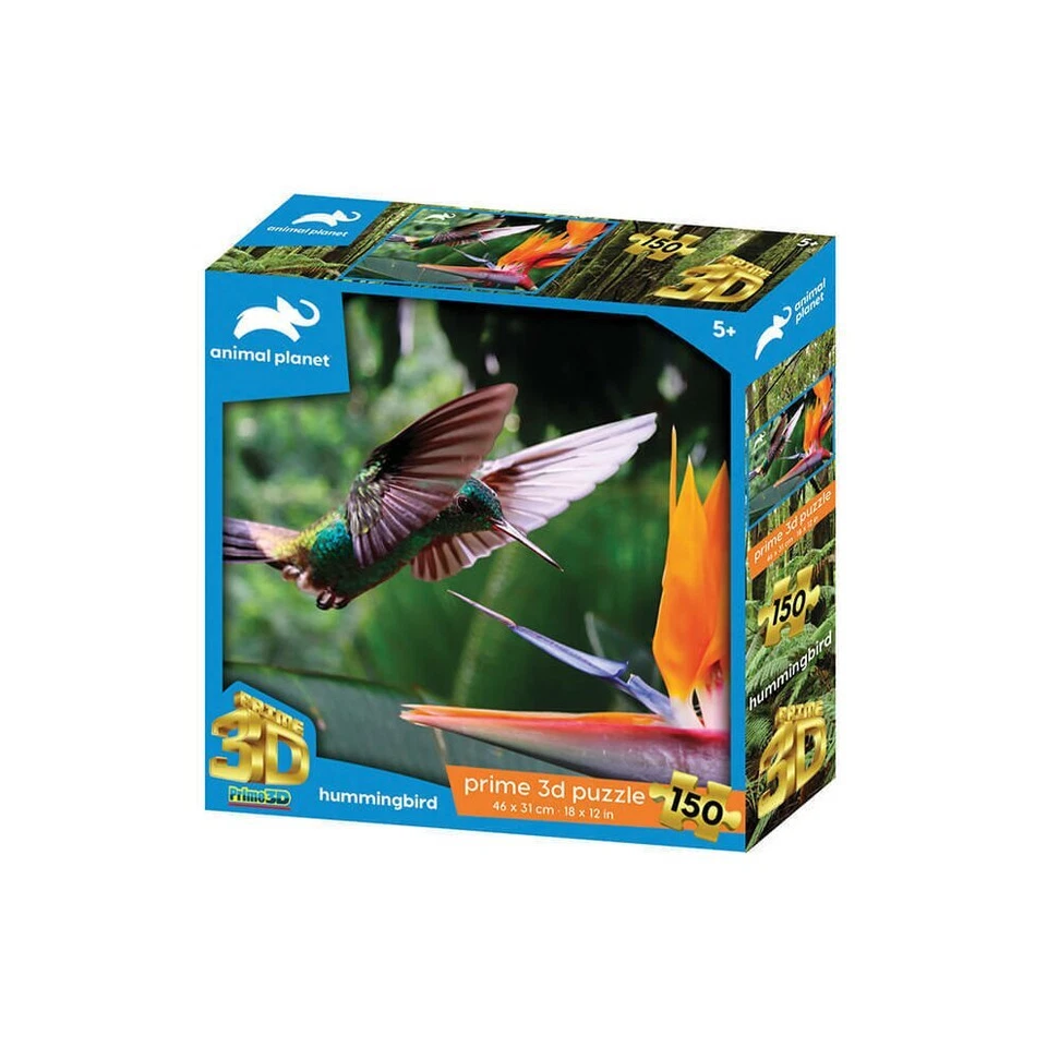 Rompecabezas 3D Hummingbird Animal Planet Prime - 150 piezas (R) Foto 1 de 1