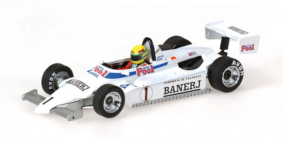 Minichamps 1:43 RALT TOYOTA RT3 AYRTON SENNA BRITISH CHAMPION 1983 - 540834311 - Immagine 1 di 1