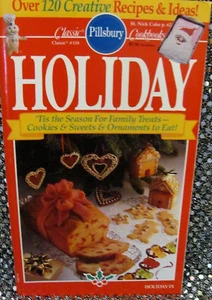 1990 Classic Pillsbury Cookbooks #118 HOLIDAY "Tis The Season For Family Treats" - Picture 1 of 6