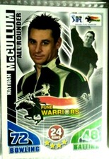 INDIA RARE IPL TOPPS 2011 CRICKET ATTAX CARD NATHAN McCULLUM   1st EDI.
