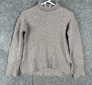 Theory Turtleneck Sweater Women's Petite 100% Cashmere Speckled - Picture 1 of 8