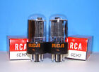 6EM7 NOS RCA 1969 radio audio amplifier vacuum tubes 2 valves tested 6EA7 6EM7