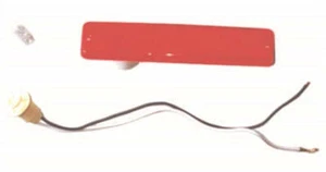 Omix Side Marker Assembly Red Fits 66-86 Jeep CJ - Picture 1 of 2