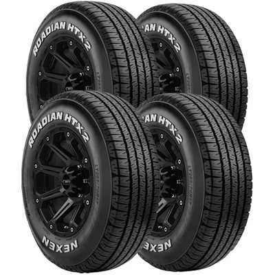 (QTY 4) 255/65R16 Nexen Roadian HTX 2 109T SL White Letter Tires Foto 1 de 4