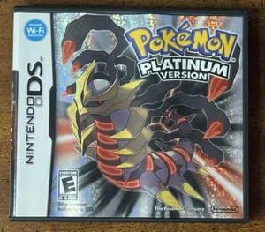 Pokemon Platinum Version (Nintendo DS, 2009) No Manual Authentic Tested - Picture 1 of 8
