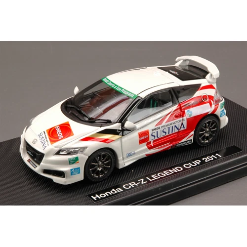 HONDA CR-Z LEGEND CUP 2011 WHITE (DECALS FOR N.3/15/32/37) 1:43 Ebbro Auto Compe - Immagine 1 di 1