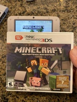 Minecraft: New Nintendo 3DS Edition (New Nintendo 3DS, 2017) Sin Manual - Probado Foto 1 de 4