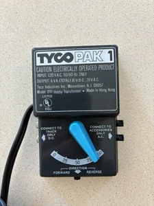 Tyco HO Scale Power Pak 1 Hobby Transformer Model 895 Train Tested Hong Kong - Picture 1 of 5