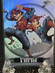 STARCHILD & RED SON----2025 FLEER BRILLIANTS---SUPERMAN---#29----KOSTENLOSER VERSAND - Bild 1 von 2