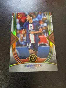 Collezione Topps Museum 2023-24 UCL -RC Hugo Ekitike - Oro /50 - Foto 1 di 2