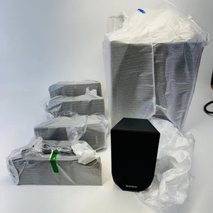 Sony SS-WSB122 Wired Subwoofer Home Theater System Black (New) - Picture 1 of 6