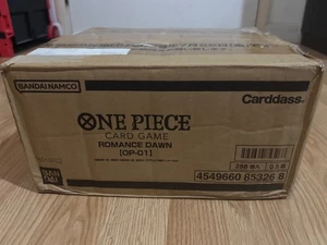 ONE PIECE Card Game 1 Carton 12Boxes ROMANCE DAWN OP-01 Booster BANDAI Japanese - Picture 1 of 12