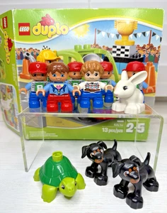 LEGO DUPLO MIXED LOT FIGURES RALLY CAR SET 10589 INCOMPLETE (Y) - Picture 1 of 7