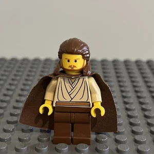 LEGO Star Wars Qui-Gon Jinn Minifigure sw0027 Set 7204 - 1T - Picture 1 of 2