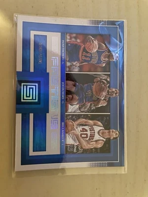 2017-18 Panini Status Factions Blue Thomas Dumars Laimbeer #23 Detroit Pistons - Image 1 of 2