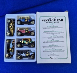 Vintage Toy Cars x 6 Readers Digest Miniatures Boxed - Picture 1 of 4