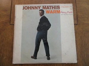 Johnny Mathis, Percy Faith – Warm – 1957 - Columbia CL 1078 Vinyl LP G+/F - Picture 1 of 5