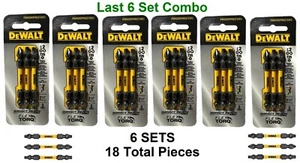 DEWALT FlexTorq Juego de 3 Piezas 2" Doble Cara, #2 Cuadrado, Phillips, T25 (6 Juegos) - Imagen 1 de 4