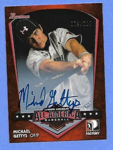 2013 Bowman Under Armour America Auto Michael Gettys Rookie # 079/200 - Picture 1 of 2