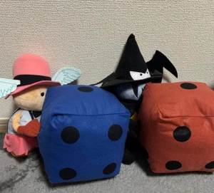 Yu-Gi-Oh! Duel Monsters Devil's Dice Angel's Dice Big Plush Doll set - Picture 1 of 4