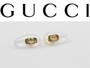 Almohadillas de nariz atornilladas de repuesto para gafas de sol GUCCI con tornillos dorados - Imagen 1 de 4