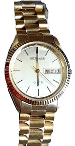 Wittnauer QWR Men's Quartz Watch in Signature Box - Requires Service or FPO - Picture 1 of 10