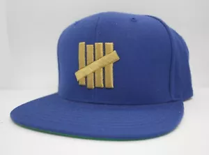 UNDEFEATED 5 STRIKE (BLUE/GOLD) SNAPBACK CAP *BRAND NEW w/TAG - Picture 1 of 1