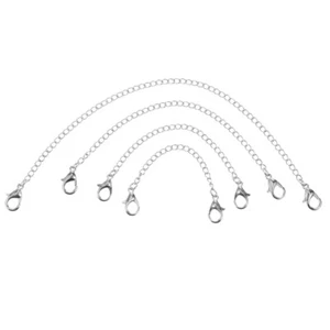 4 Pcs Extended Chain Belt Necklace Bracelet Extender Extenders for Bracelets - Picture 1 of 12