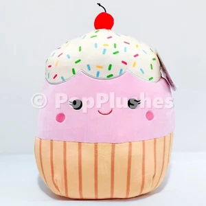 Squishmallows 12 Zoll Clara der Cupcake Essen Dessert KellyToy Plüsch Neu mit Etikett - Bild 1 von 8