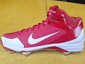 Nike Air Huarache 2KFresh Metal Herren Baseball Stollen rot/weiß 467796 Größe 13 - Bild 1 von 24
