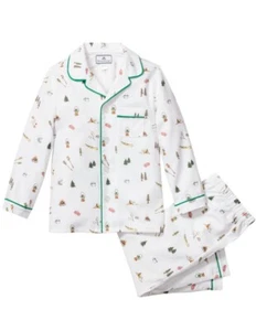 Petite Plume The Great Outdoors Children’s Pajama White Size 4 - Picture 1 of 6