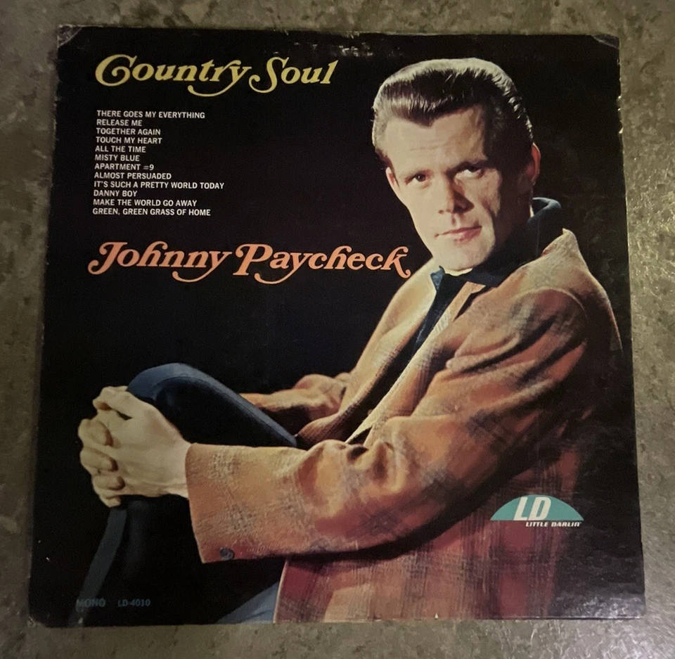 JOHNNY PAYCHECK- Country Soul- First Press,Vinyl,Album,Record,LP - Image 1 of 4