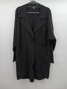 Cabi Womens Gray Ponte Lisbon Topper Blazer Size Medium - Picture 1 of 7